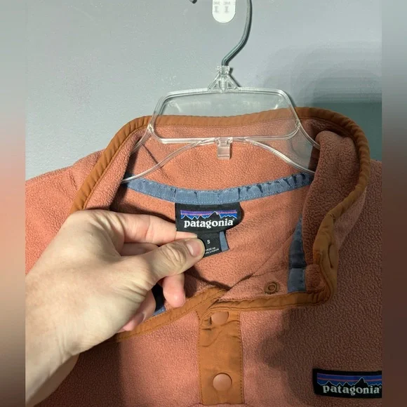Patagonia Micro D Snap-T Fleece Pullover Womens Size Small - Picture 4 of 5